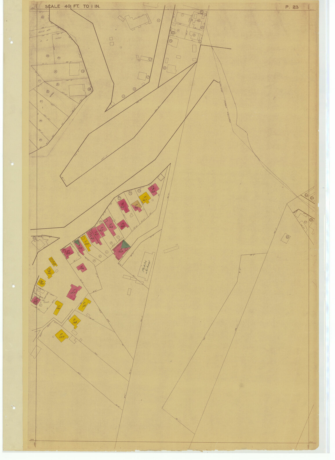 1937 Housing Survey, sheet P23