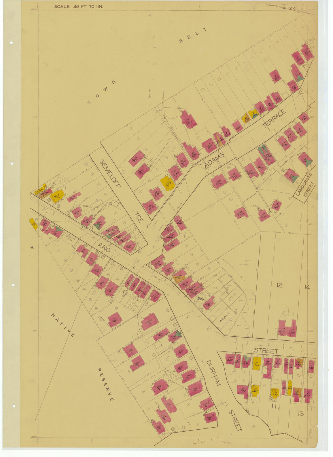 1937 Housing Survey, sheet P24