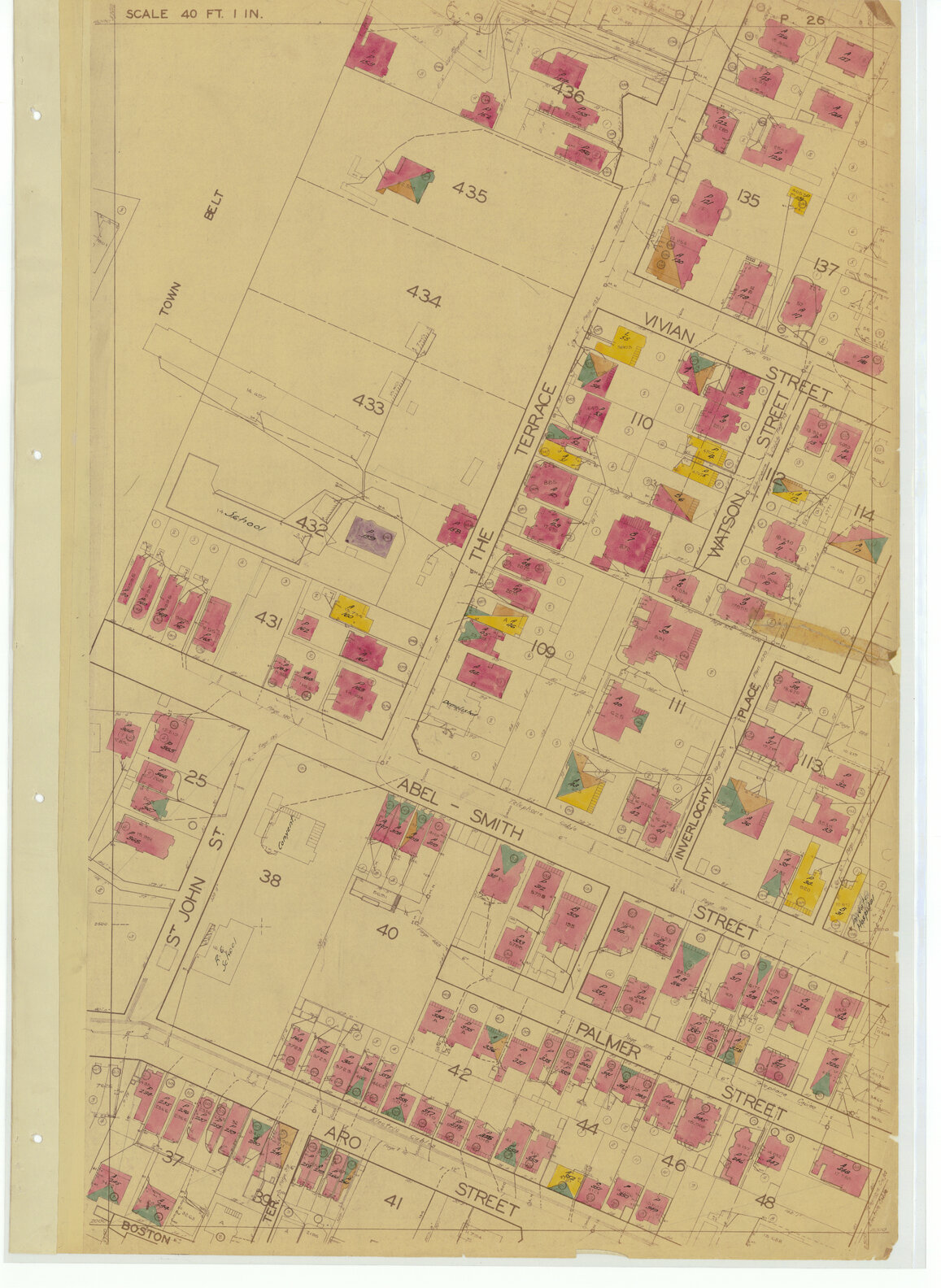 1937 Housing Survey, sheet P26
