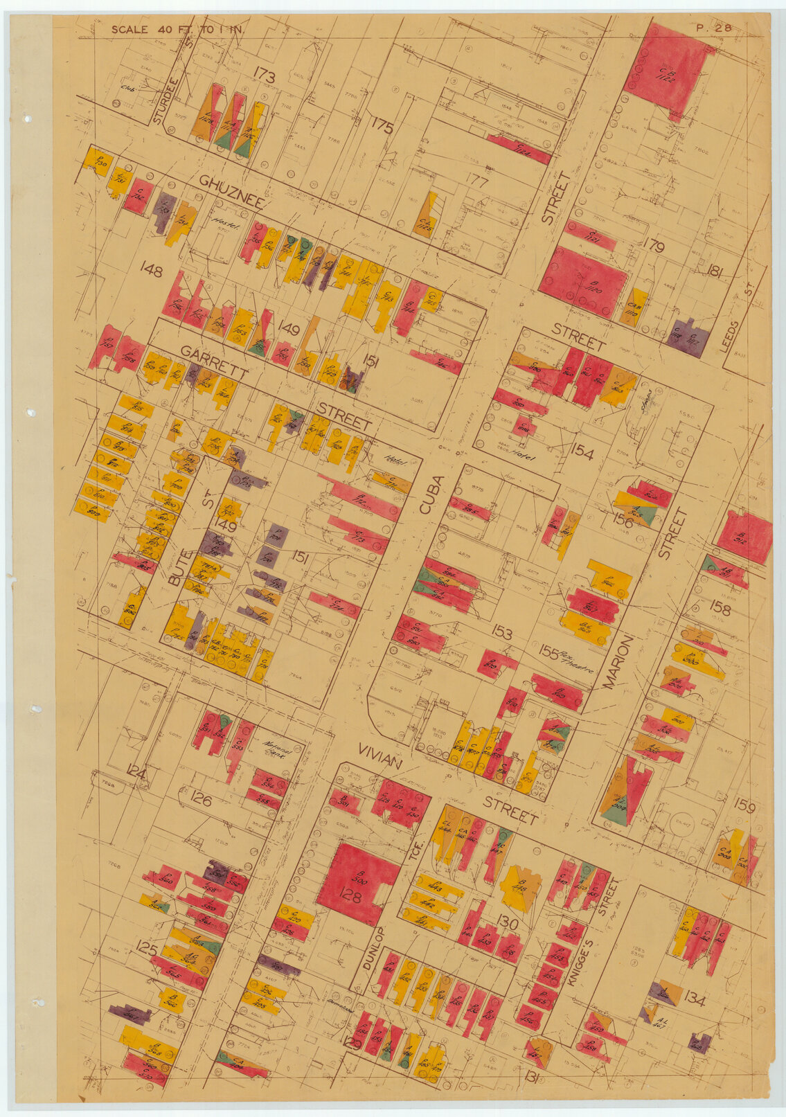 1937 Housing Survey, sheet P28