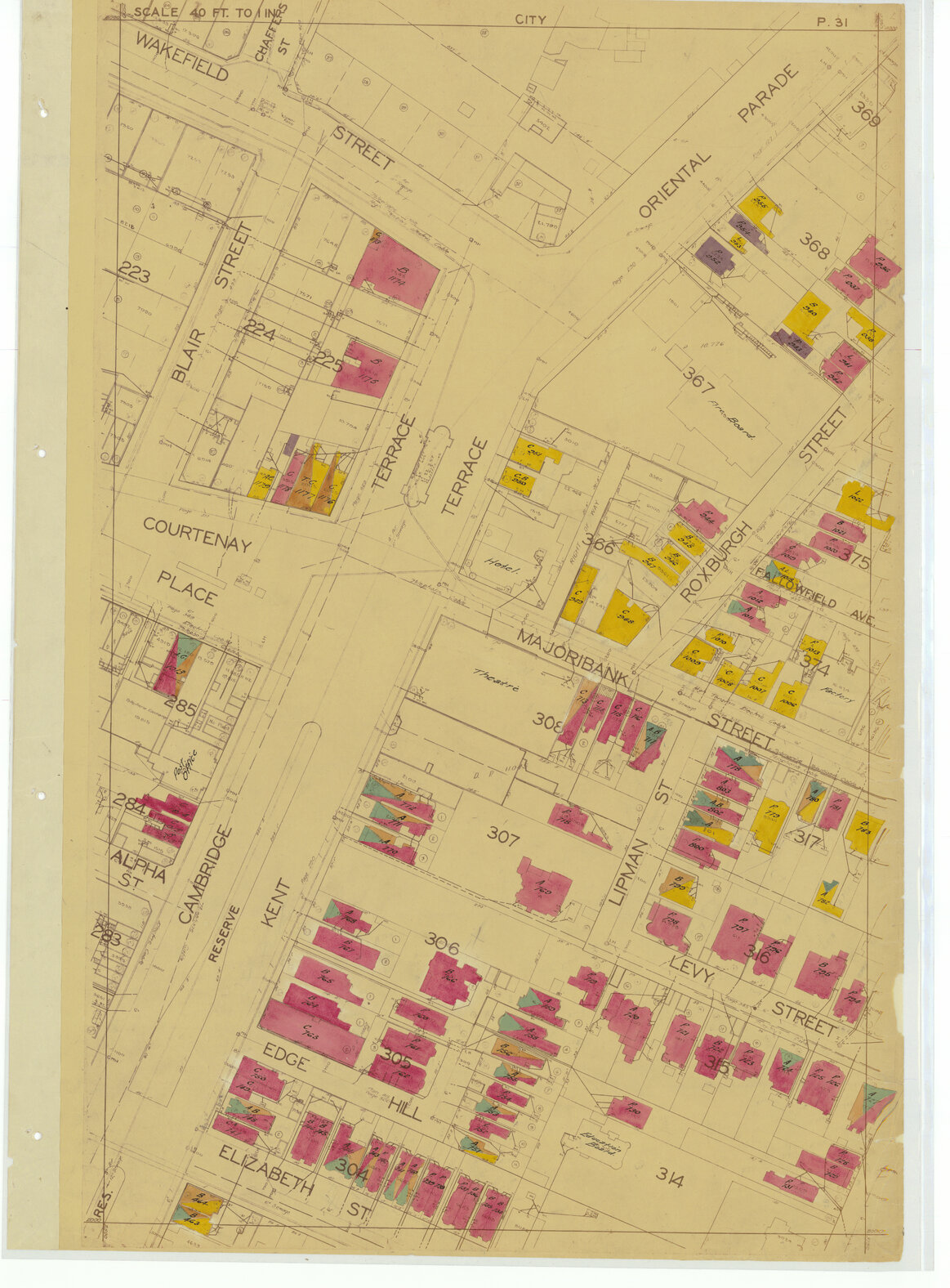 1937 Housing Survey, sheet P31