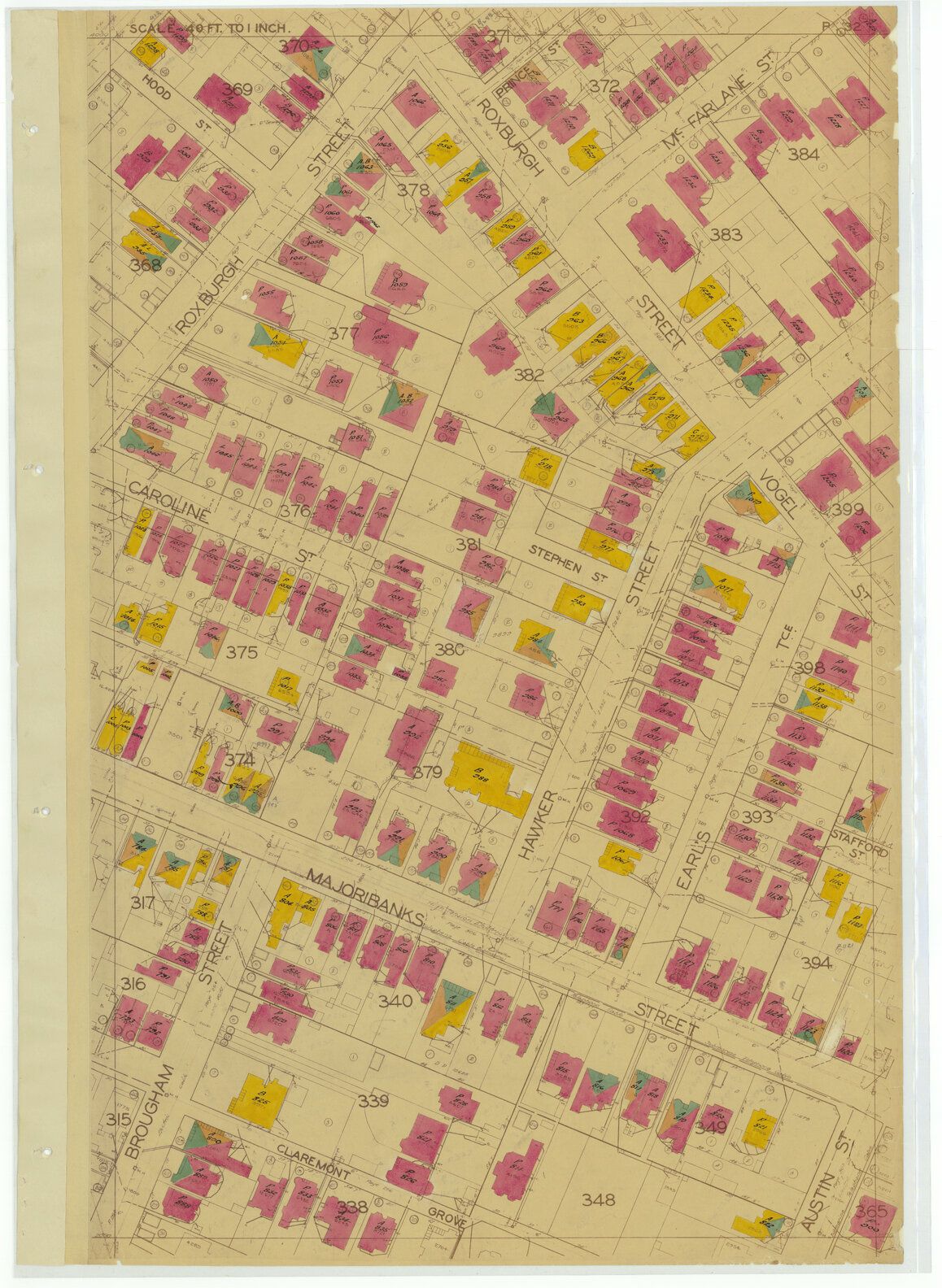 1937 Housing Survey, sheet P32