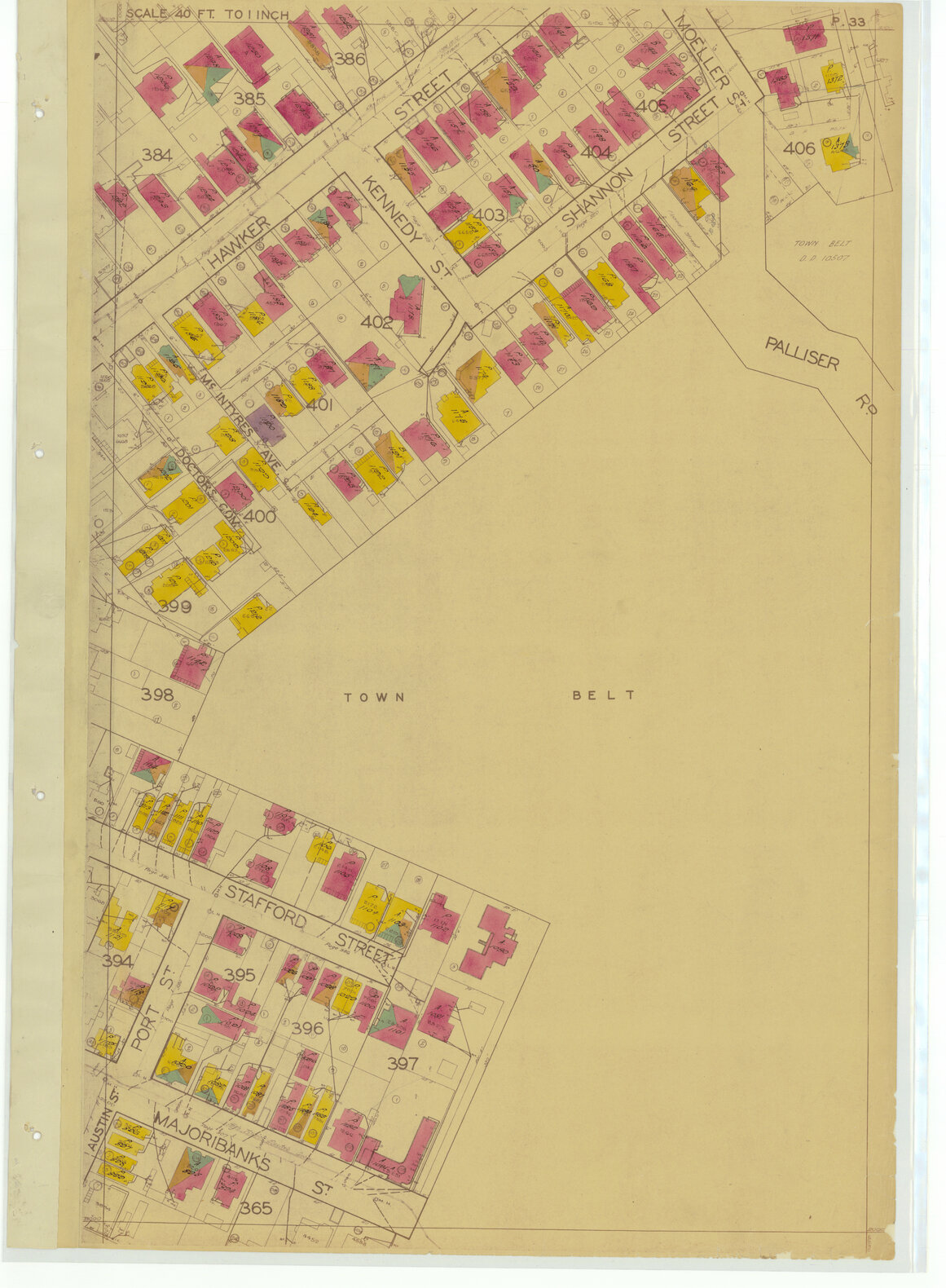 1937 Housing Survey, sheet P33