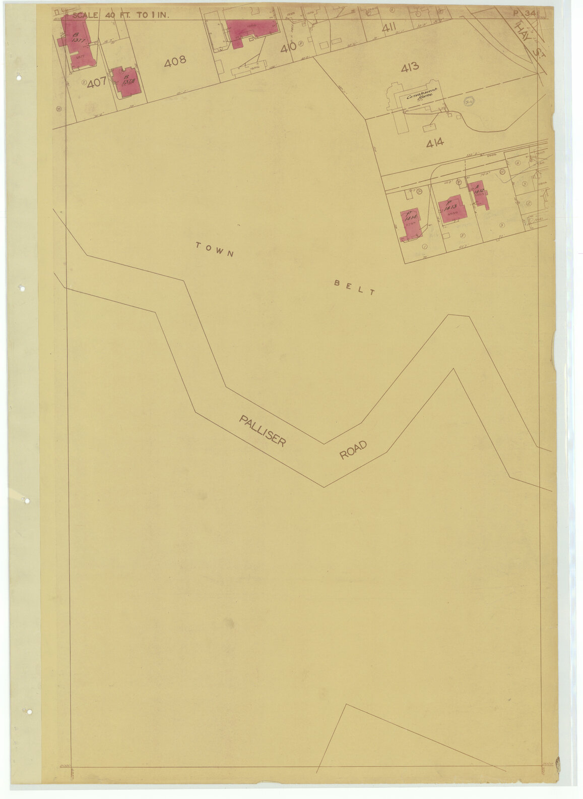 1937 Housing Survey, sheet P34