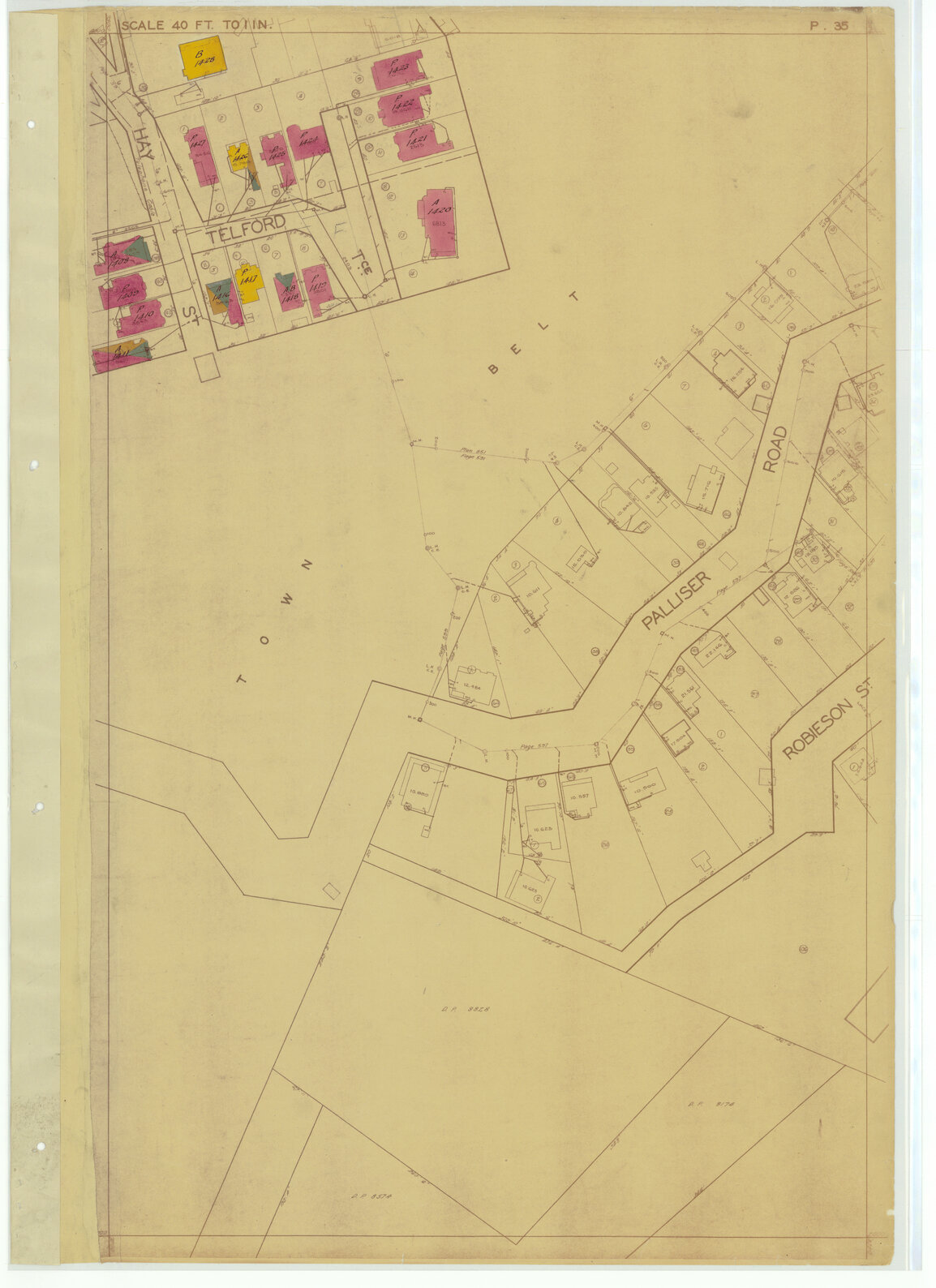 1937 Housing Survey, sheet P35