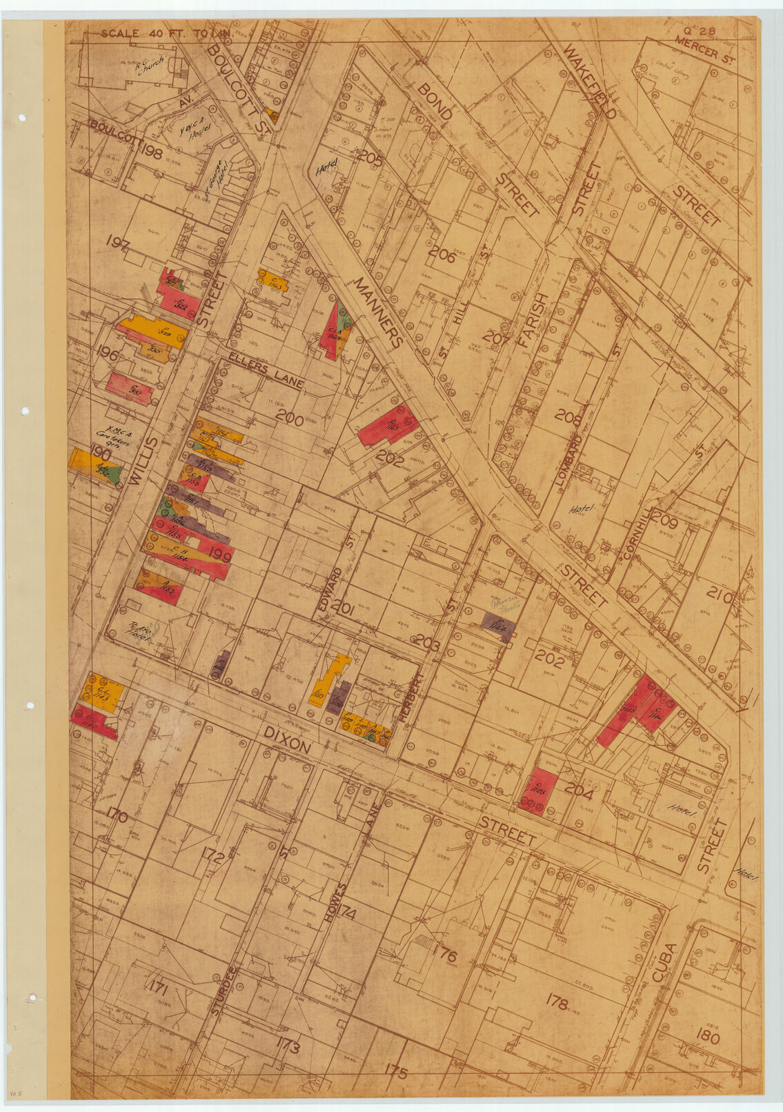 1937 Housing Survey, sheet Q28