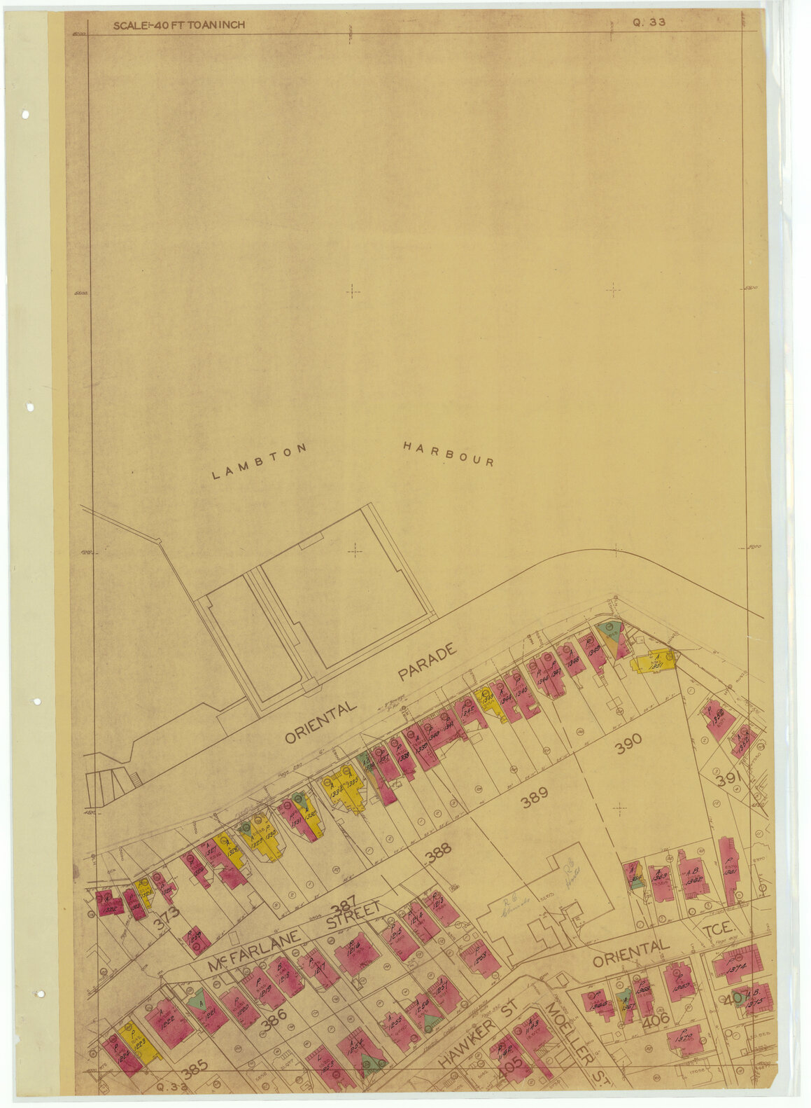 1937 Housing Survey, sheet Q33