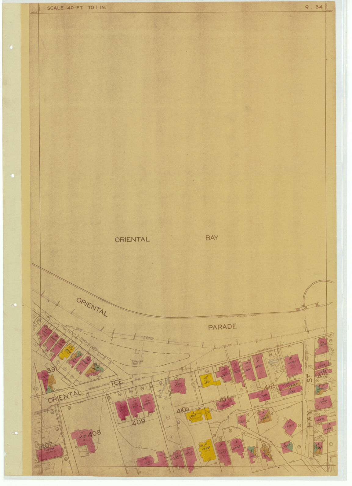 1937 Housing Survey, sheet Q34