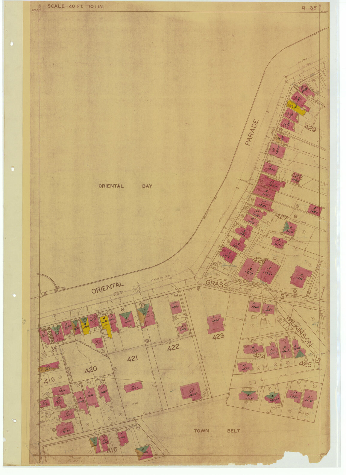 1937 Housing Survey, sheet Q35