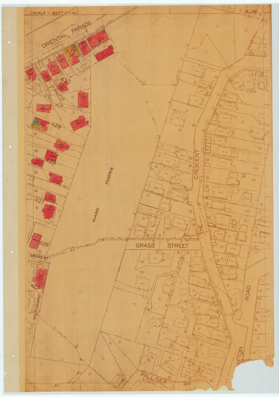 1937 Housing Survey, sheet Q36