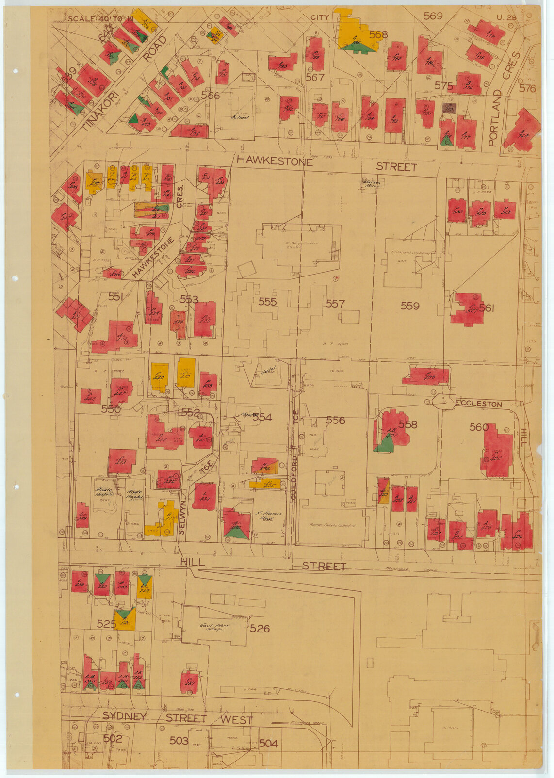 1937 Housing Survey, sheet U28