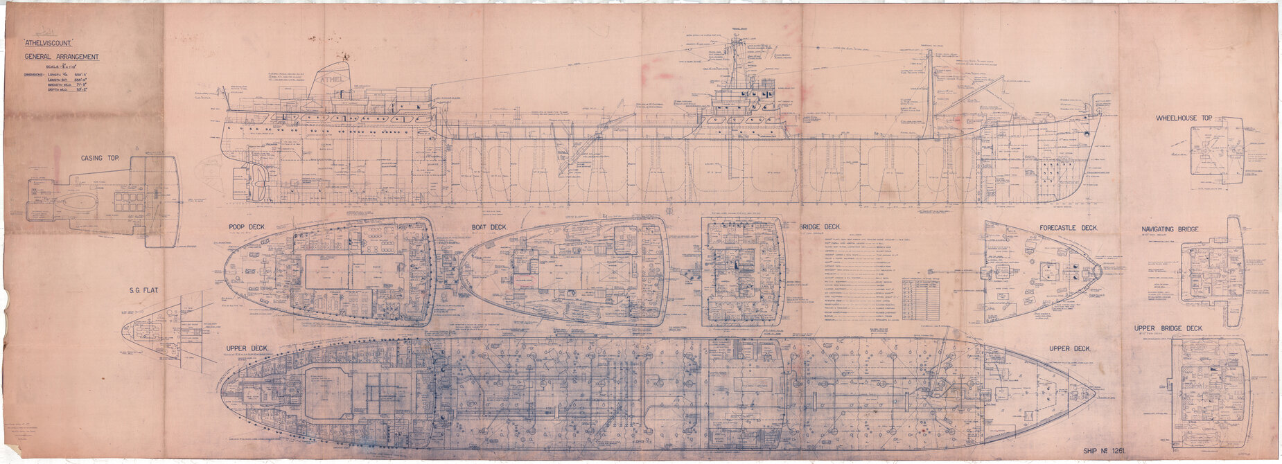 Athelviscount, general arrangement