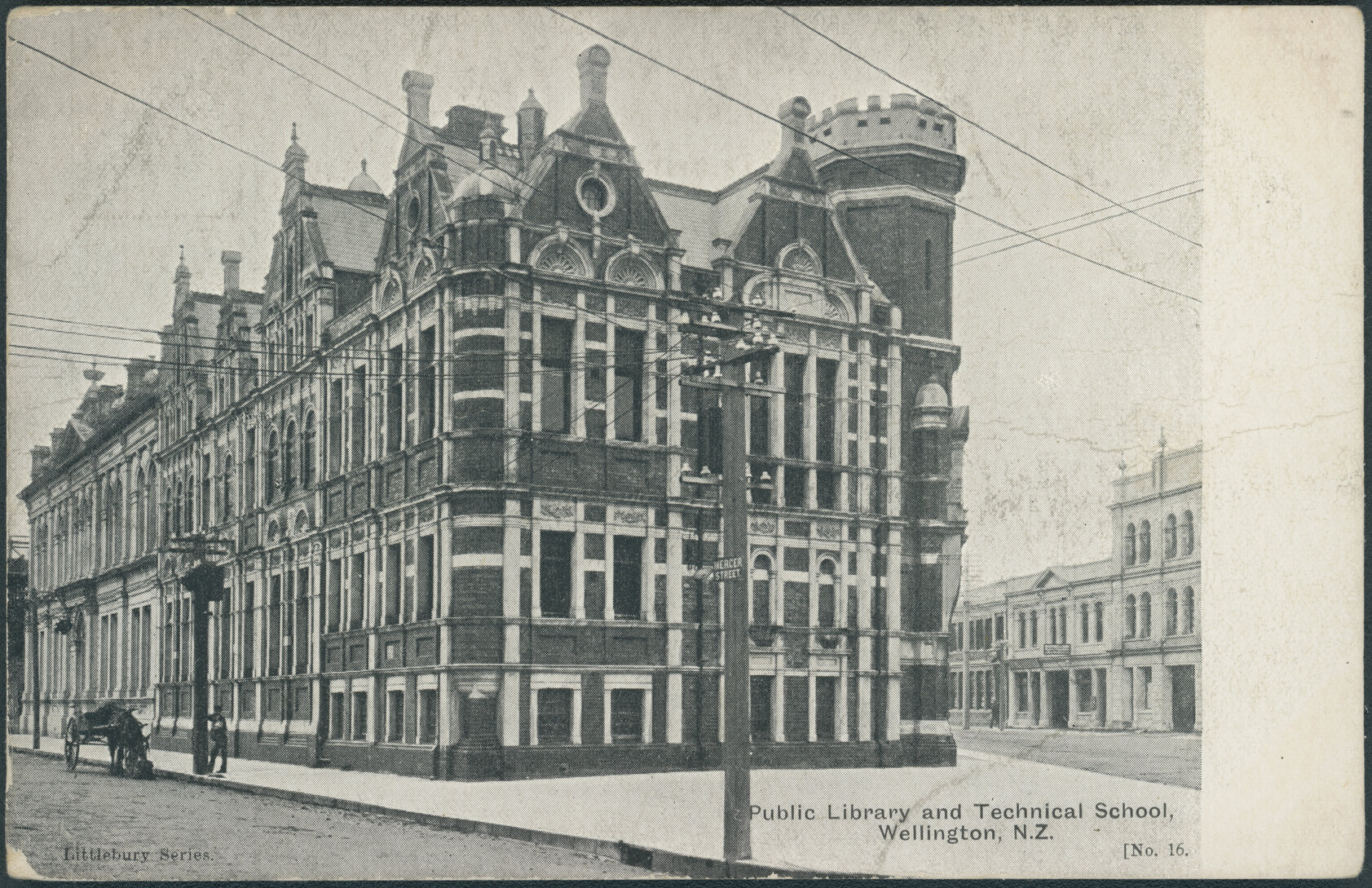 Public Library and Technical School, Wellington New Zealand