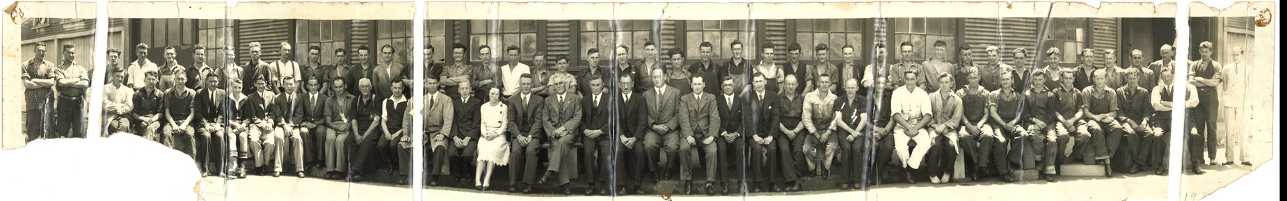 Precision Engineering staff photograph, circa 1930s