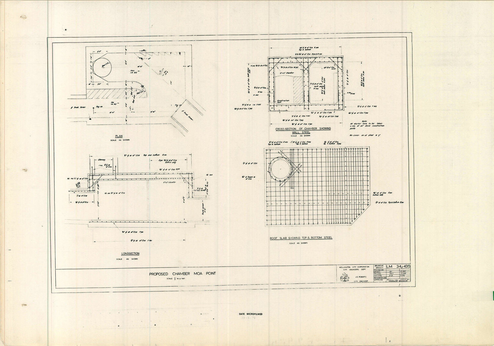 Proposed chamber Moa Point
