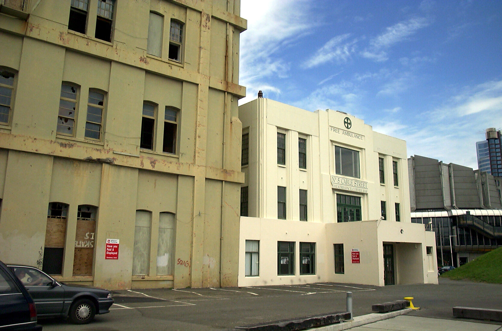 Wellington Free Ambulance building proposed move photograph 