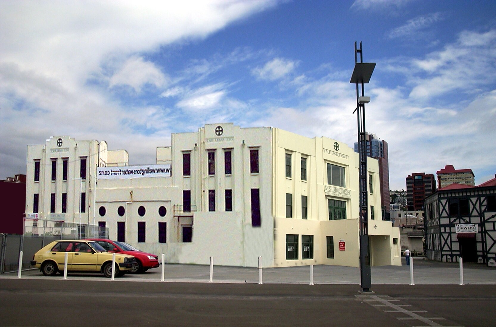 Wellington Free Ambulance building proposed move photograph 