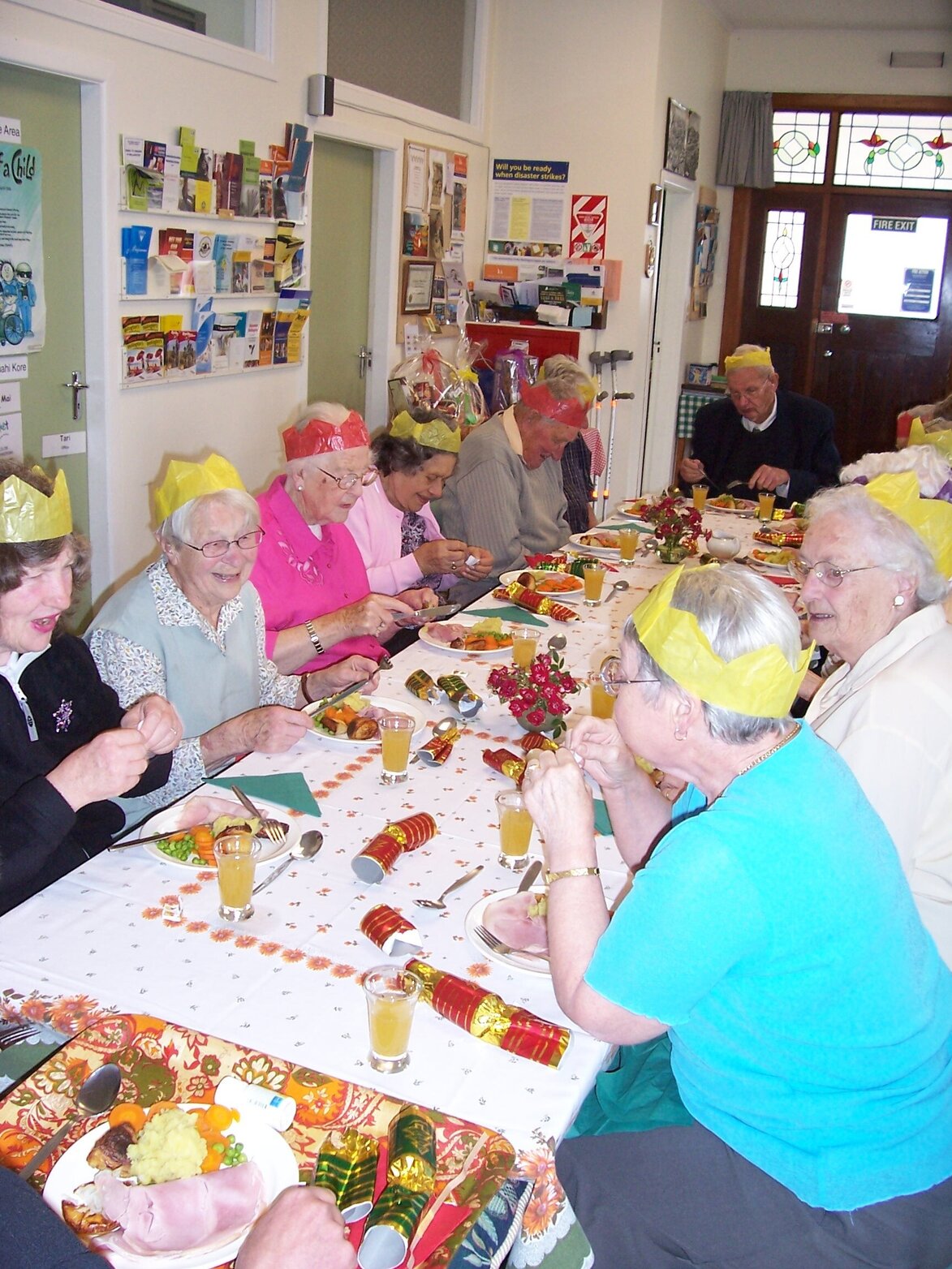 2007 Christmas party, Brooklyn Resource Centre