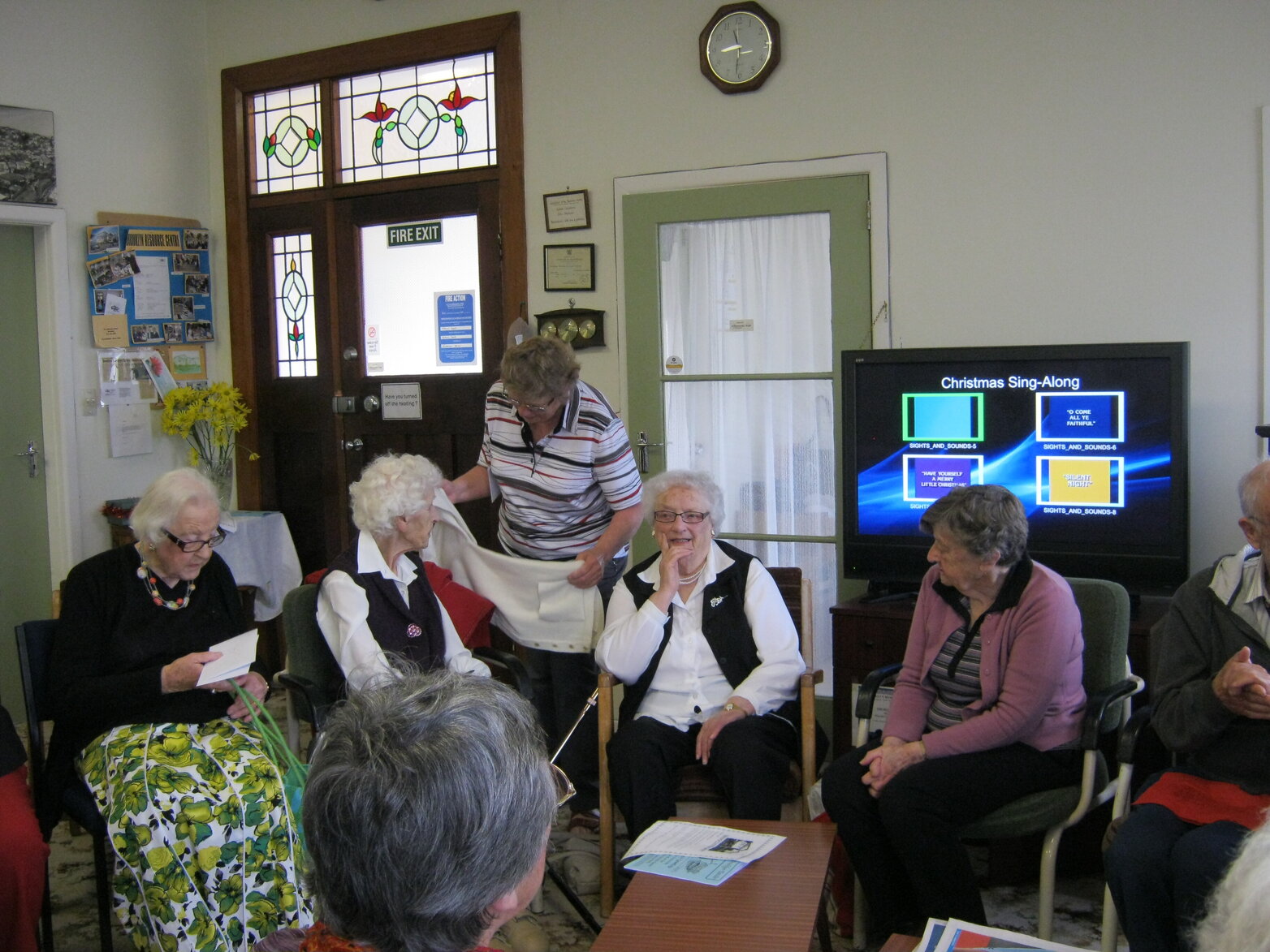 2011 Christmas party, Brooklyn Resource Centre