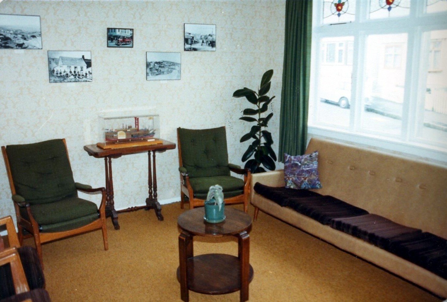 Sitting area on opening day of Brooklyn Resource Centre