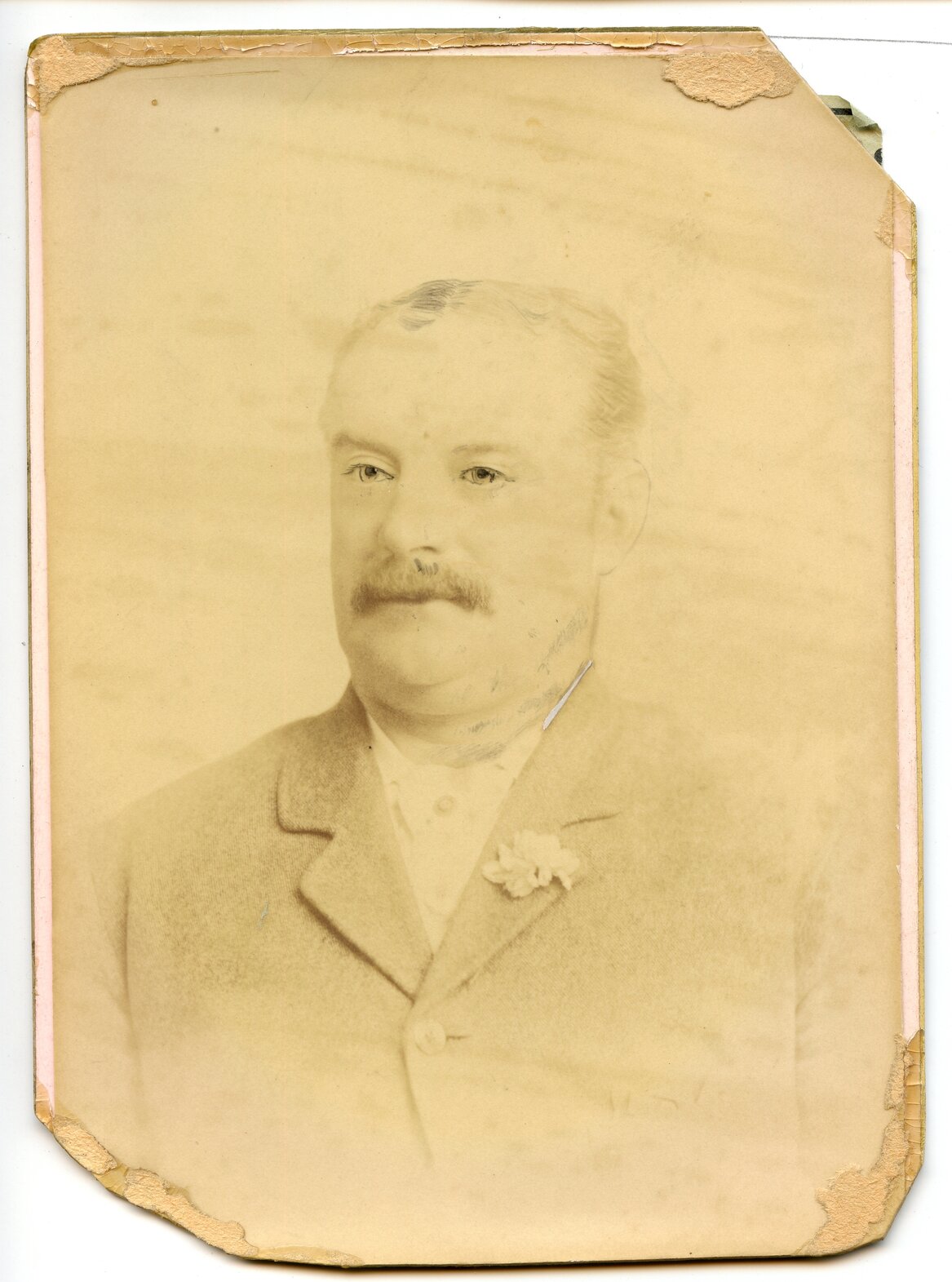 Portrait of unidentified Councillor