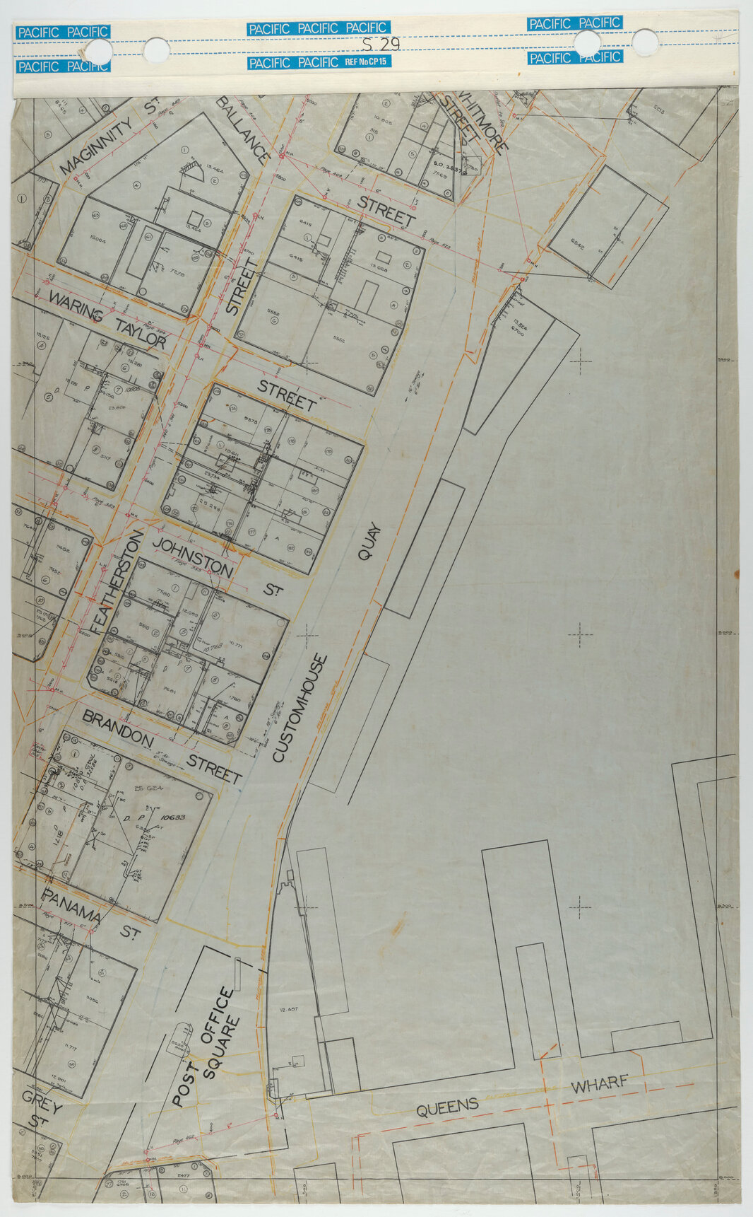 40 Foot to an Inch Record Sheet, sheet S29
