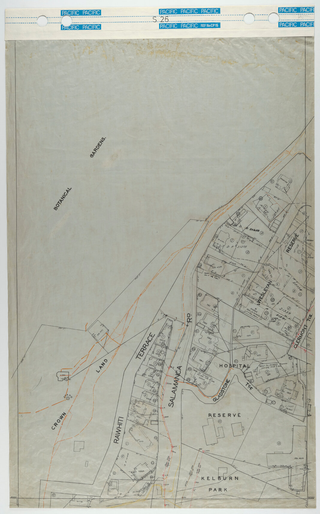 40 Foot to an Inch Record Sheet, sheet S26