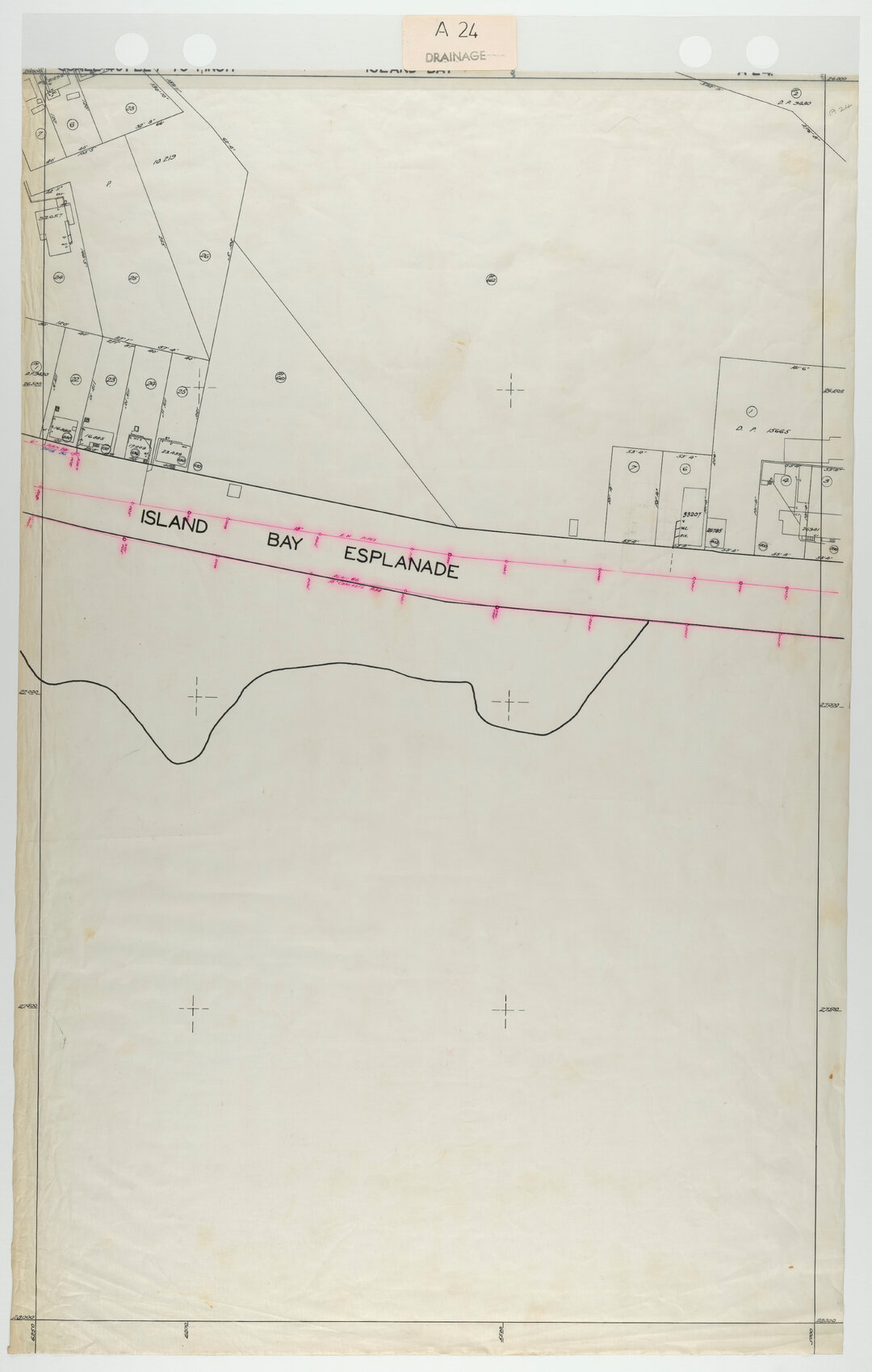 40 Foot to an Inch Record Sheet, sheet A24