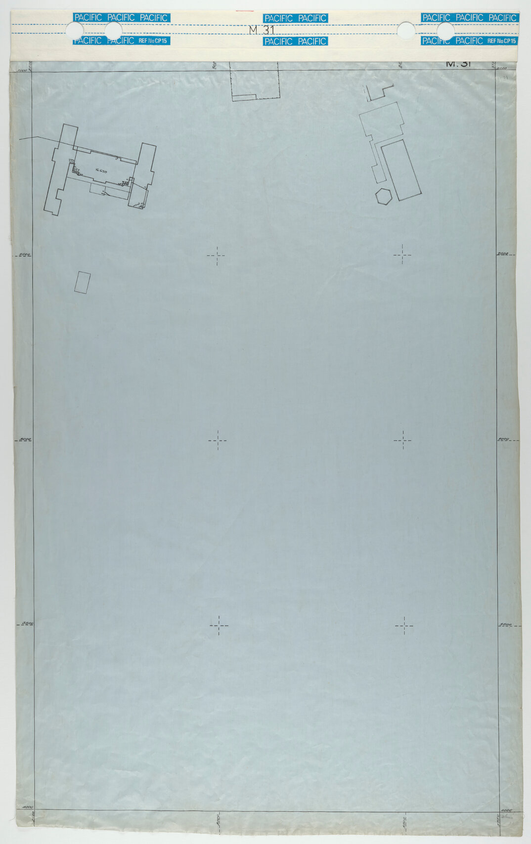 40 Foot to an Inch Record Sheet, sheet M31