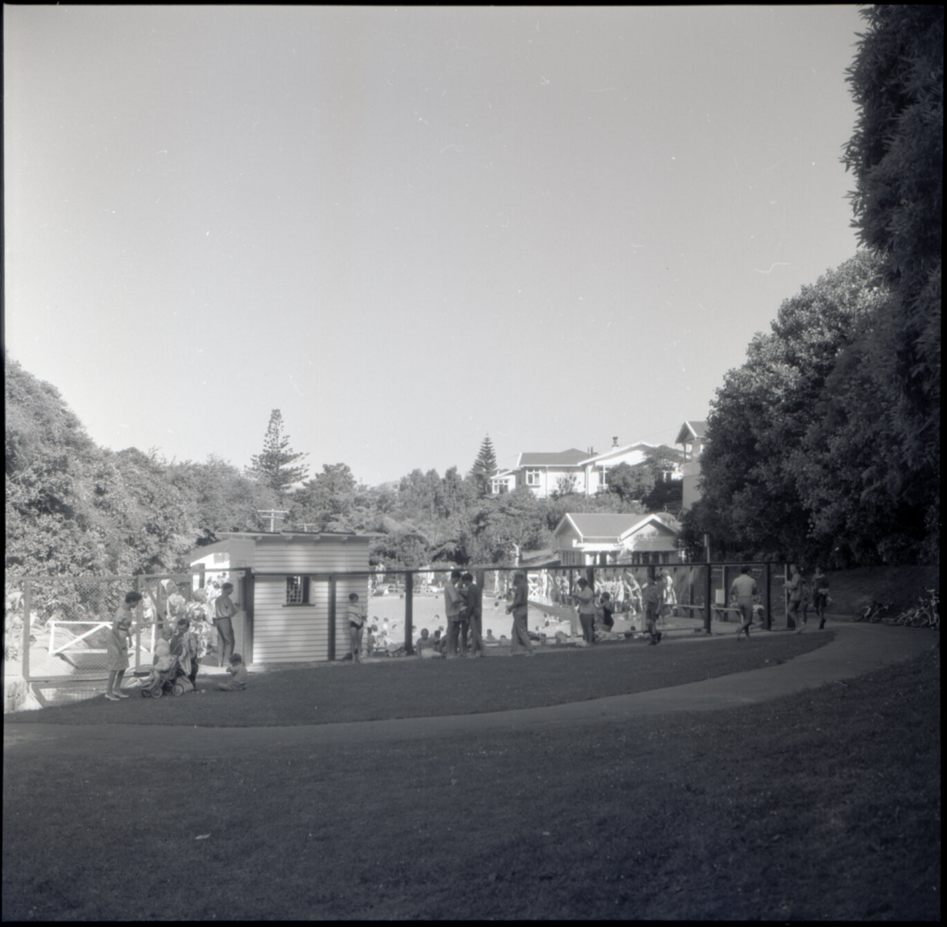 y. Children at Khandallah Swimming Pool
