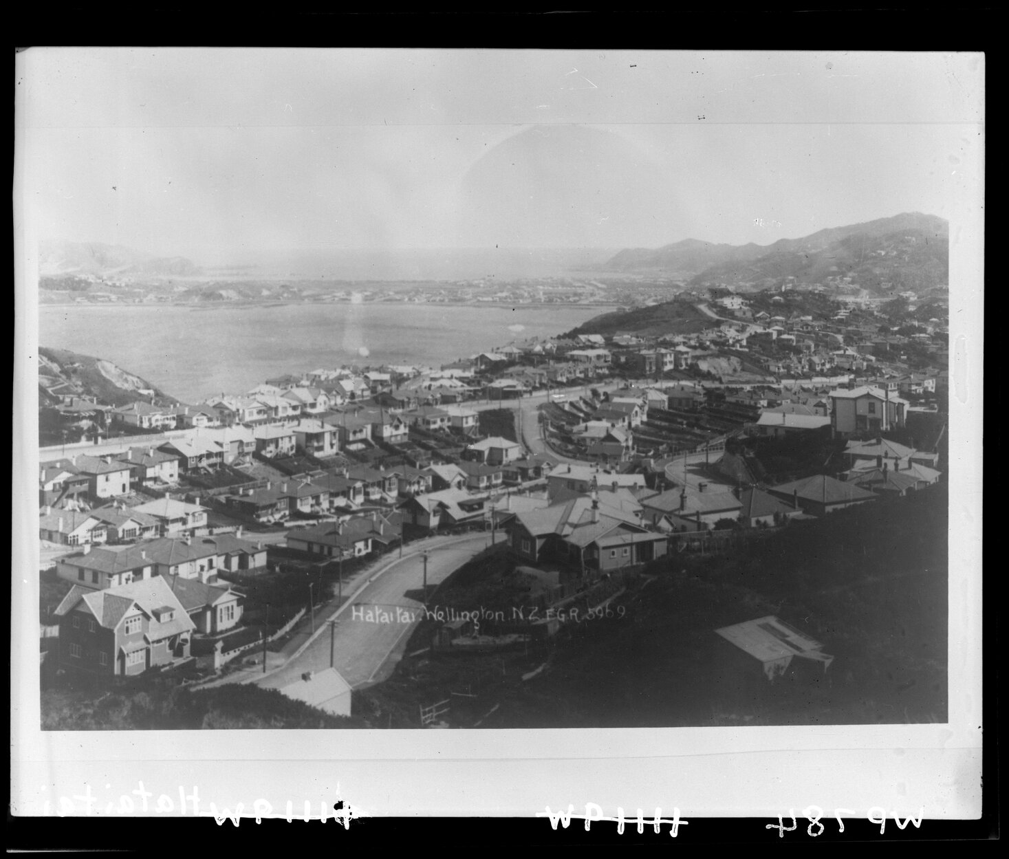 Elevated view of Hataitai. 5969
