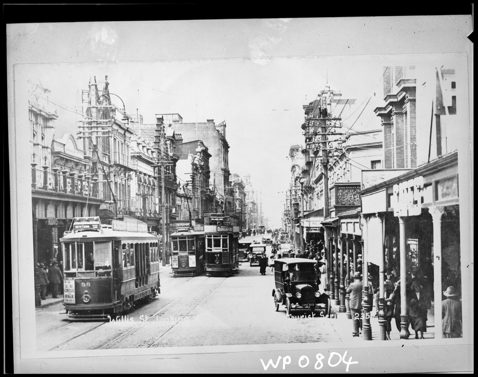 Willis Street, looking south. Tourist Series 2351