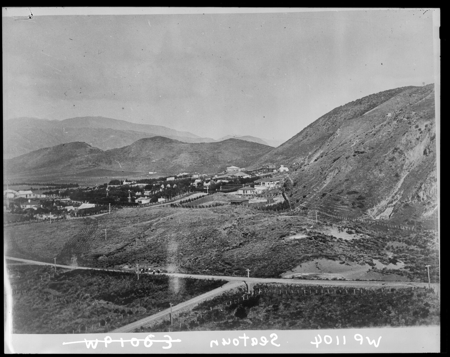 Dundas Street, Elevated view of Seatoun