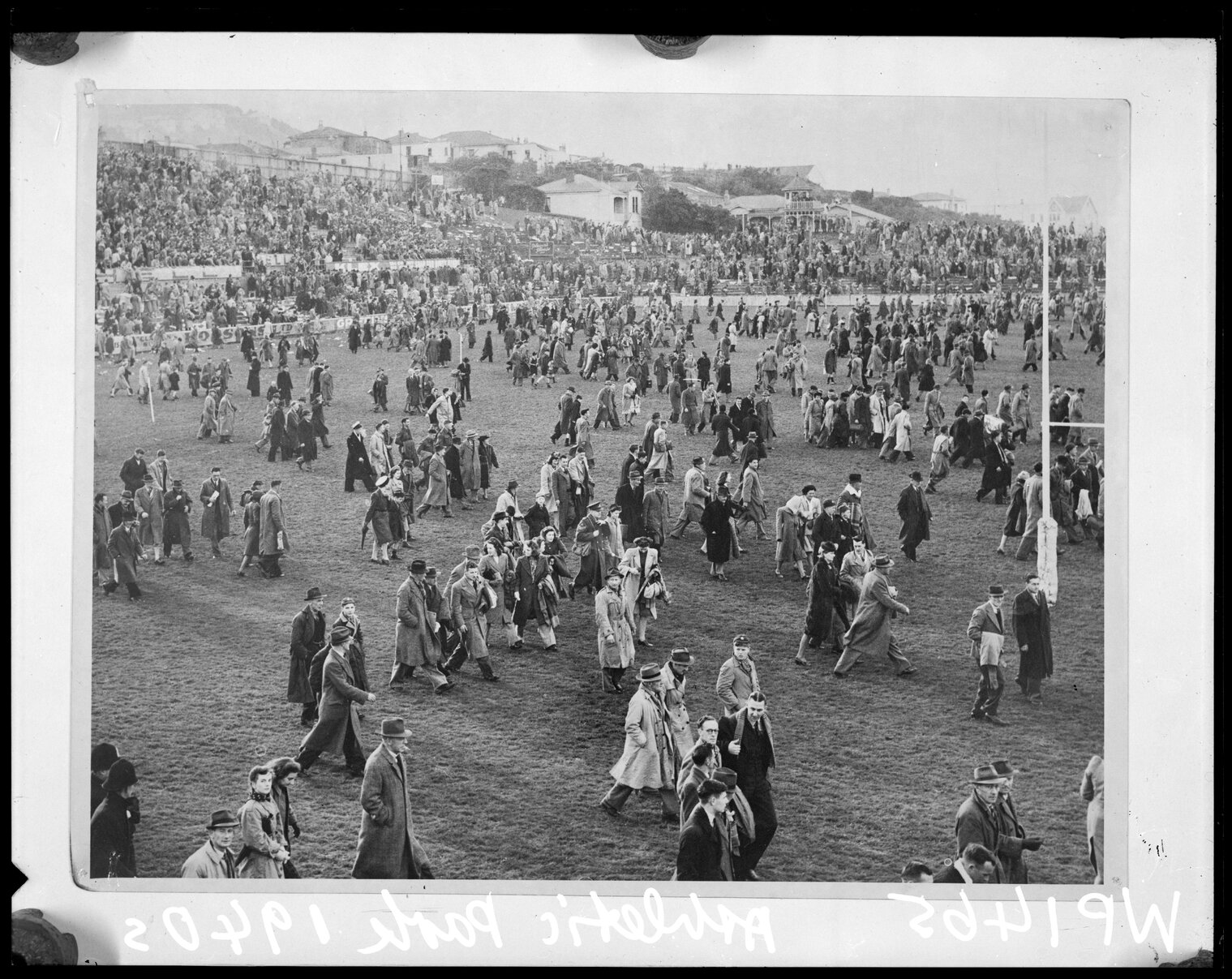 Crowds at Athletic Park