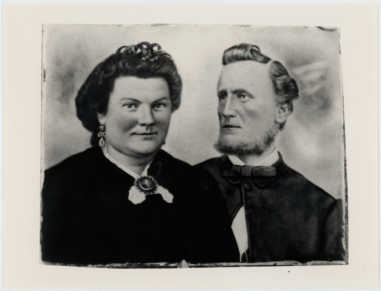 Portrait of Katherine Mundle and Captain George Mundle