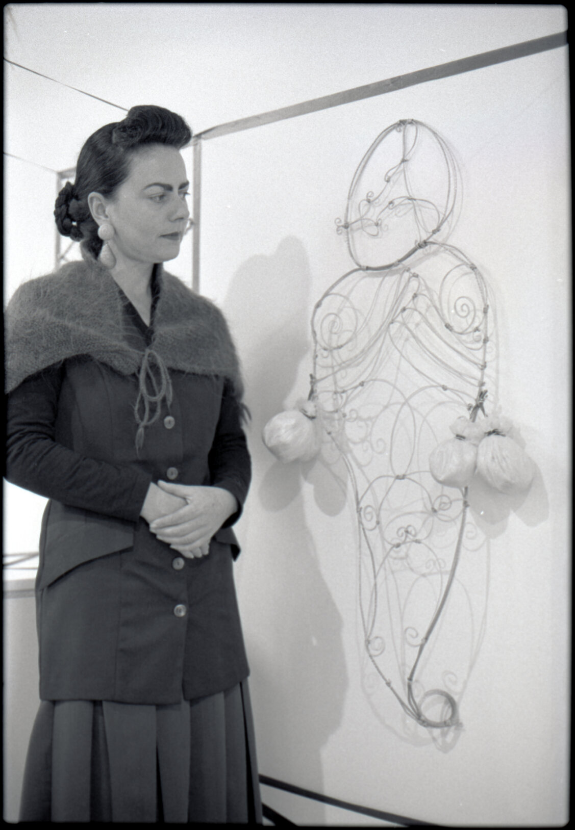 Artists, Jacquie Baxter (J C Sturm) and Jacqui Fraser, City Art Gallery