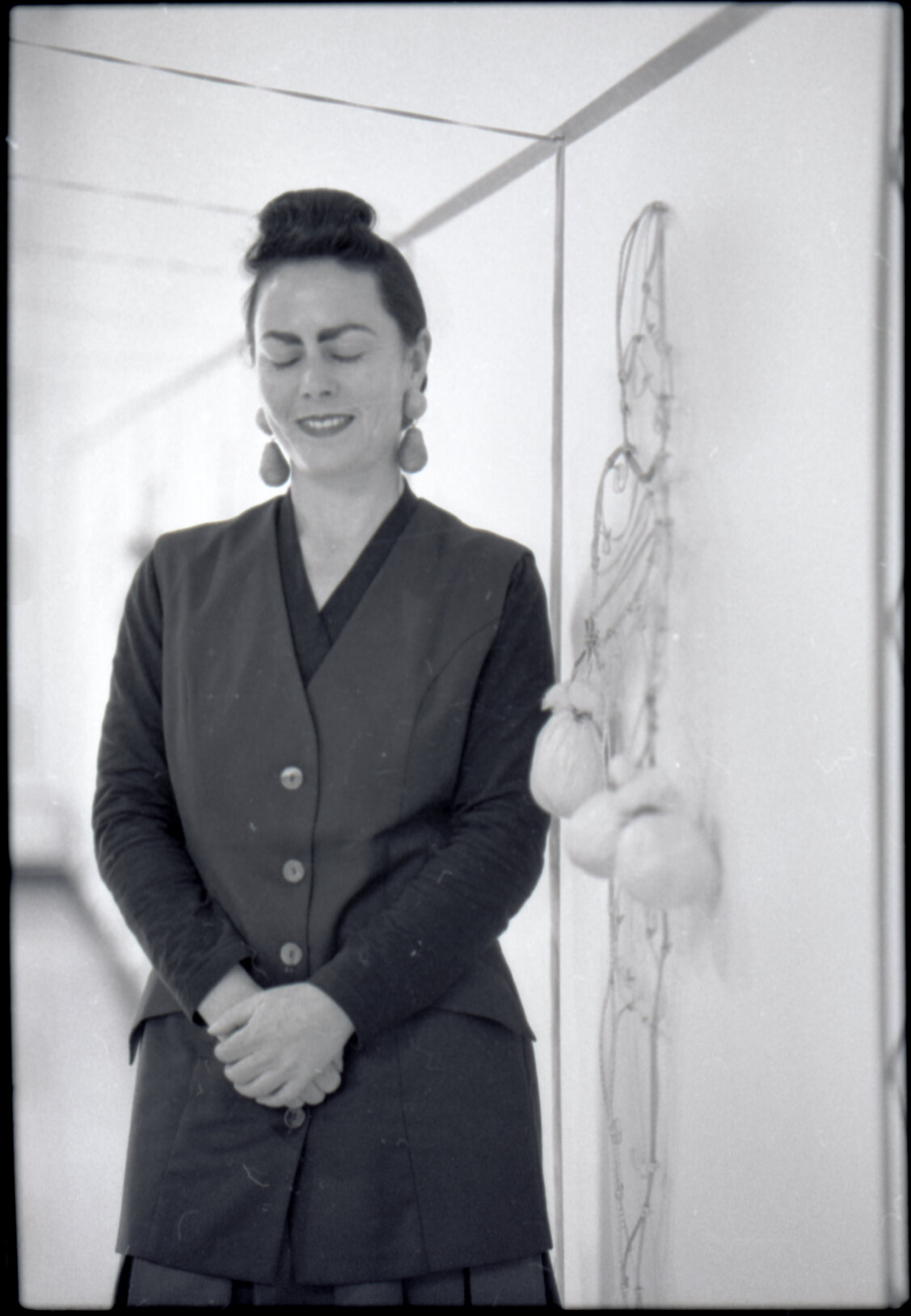 Artists, Jacquie Baxter (J C Sturm) and Jacqui Fraser, City Art Gallery