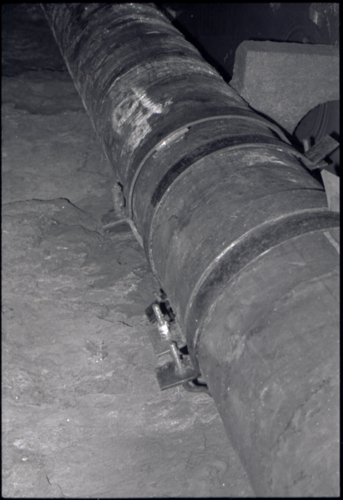 Orongorongo and Wainuiomata water catchment area, pipe