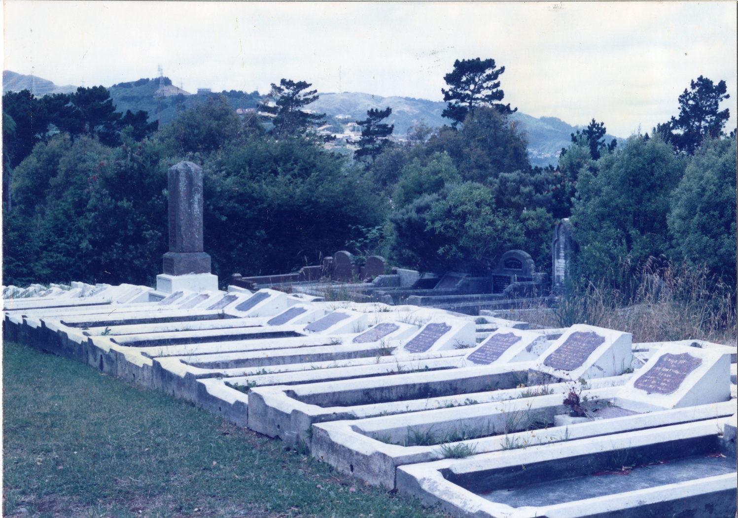 Karori Cemetery, Salvation Army graves, 11 January 1989