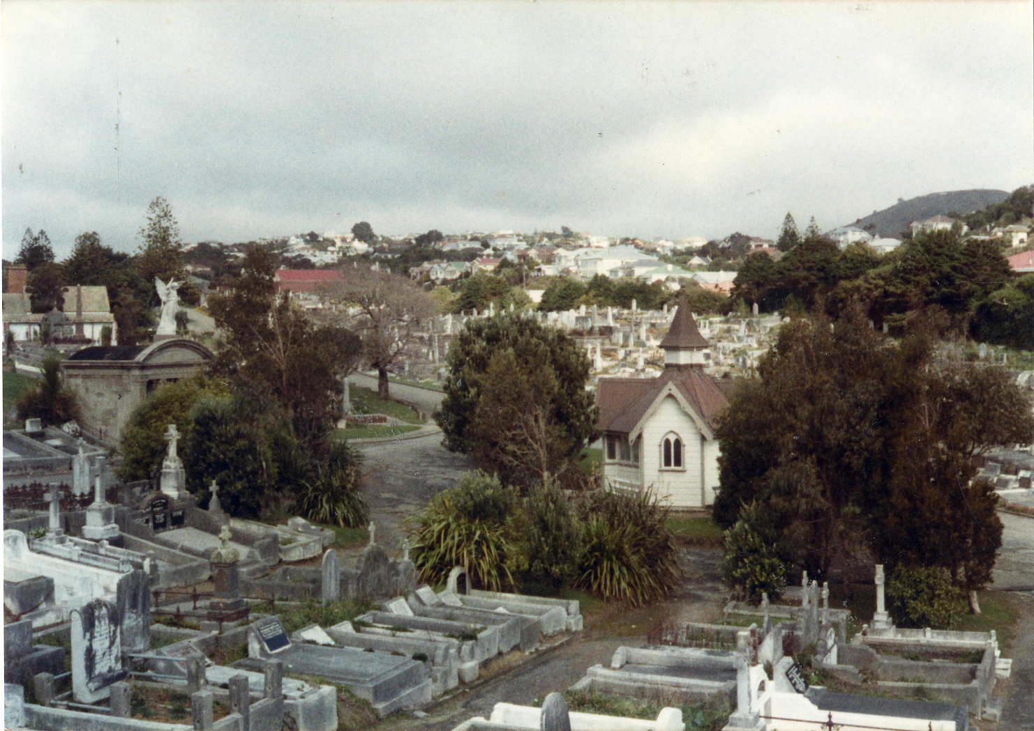Karori Cemetery, Chapel from OR