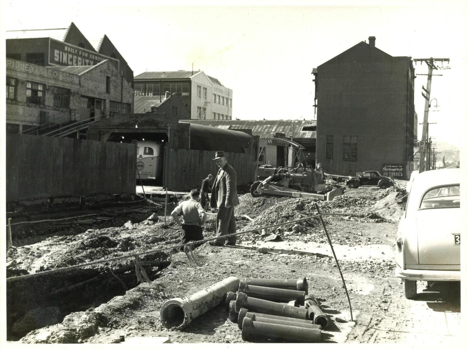 Alexander (Sandy) MacKinnon, Taranaki Street