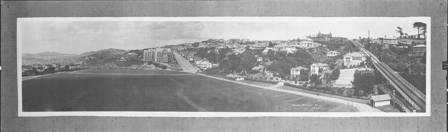 Panorama of Kelburn Park, Victoria University
