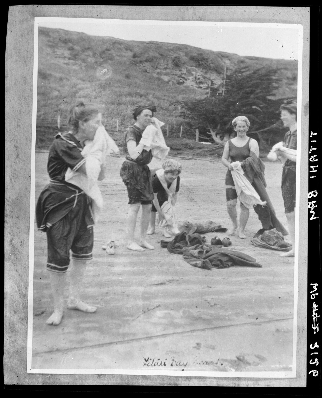 Women in bathing suits, Titahi Bay