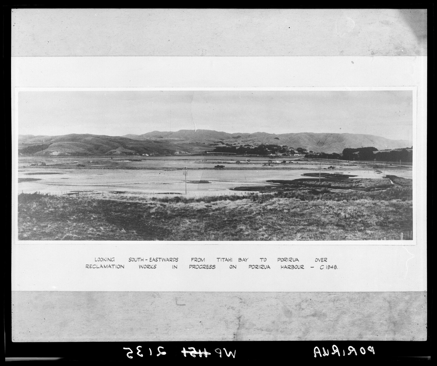 Porirua Harbour reclamation