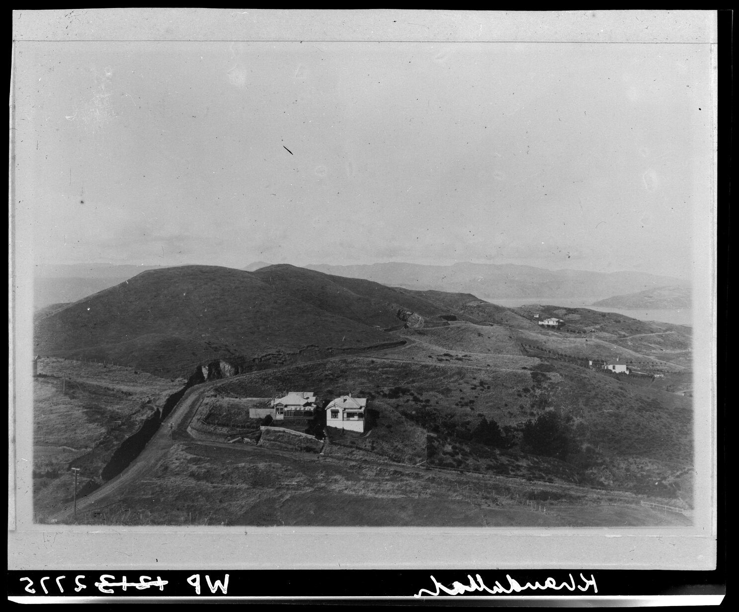 View of Khandallah, towards harbour sections