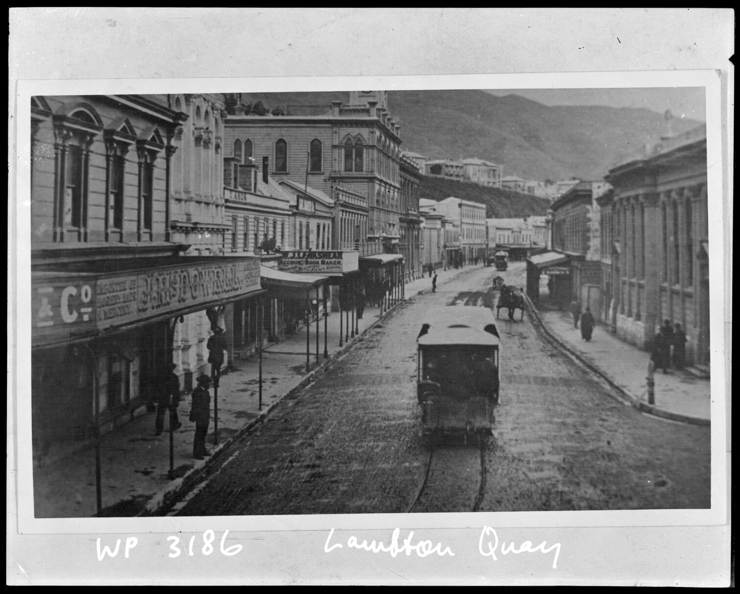 Horse Tram, Lambton Quay