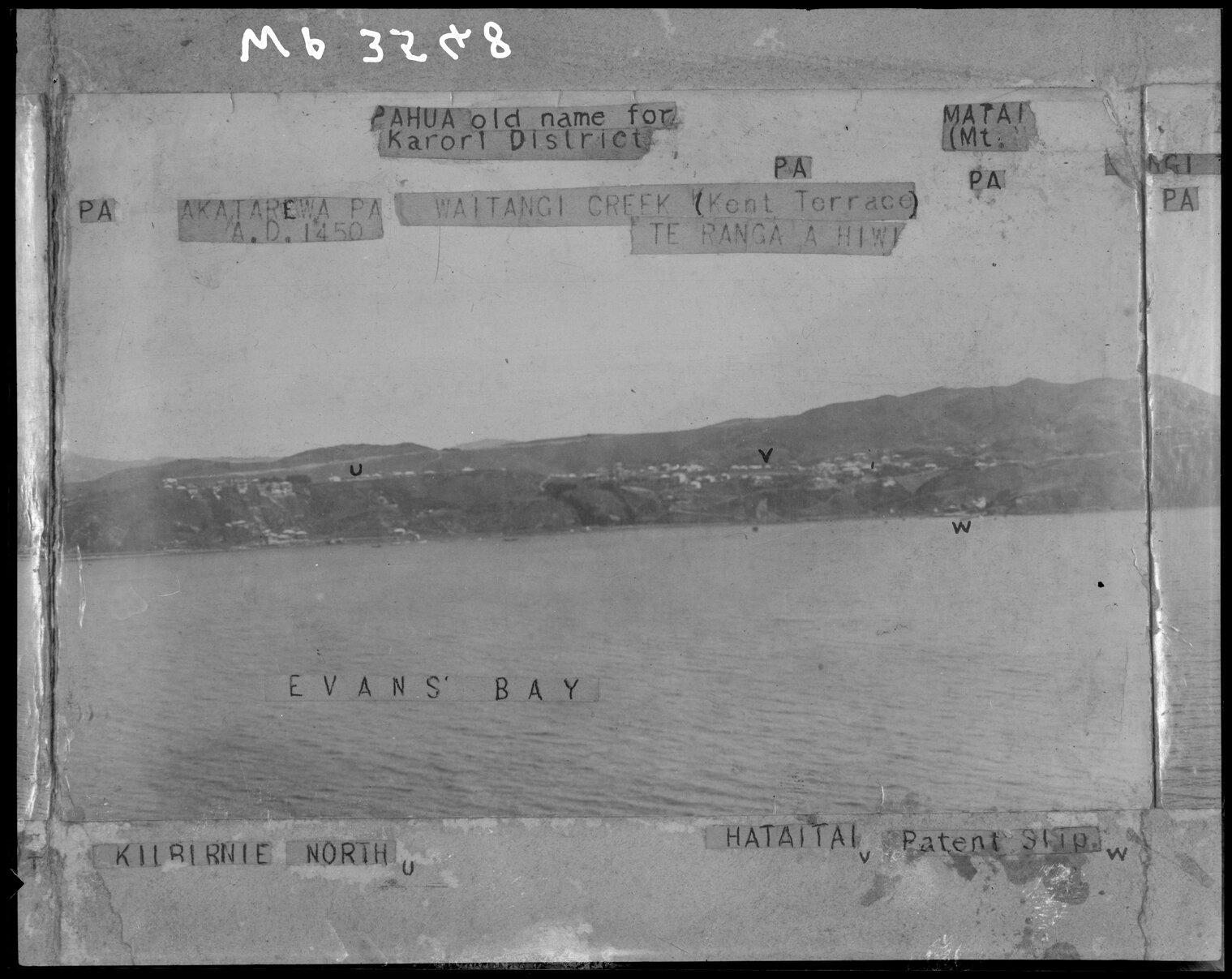 Miramar Panorama, Maori place names