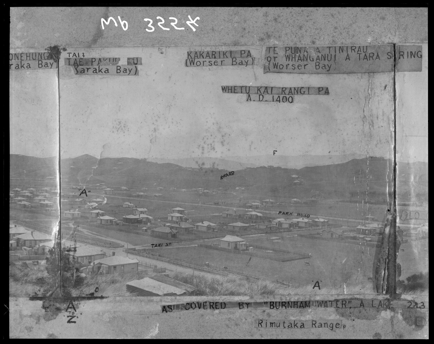 Miramar Panorama, Maori place names