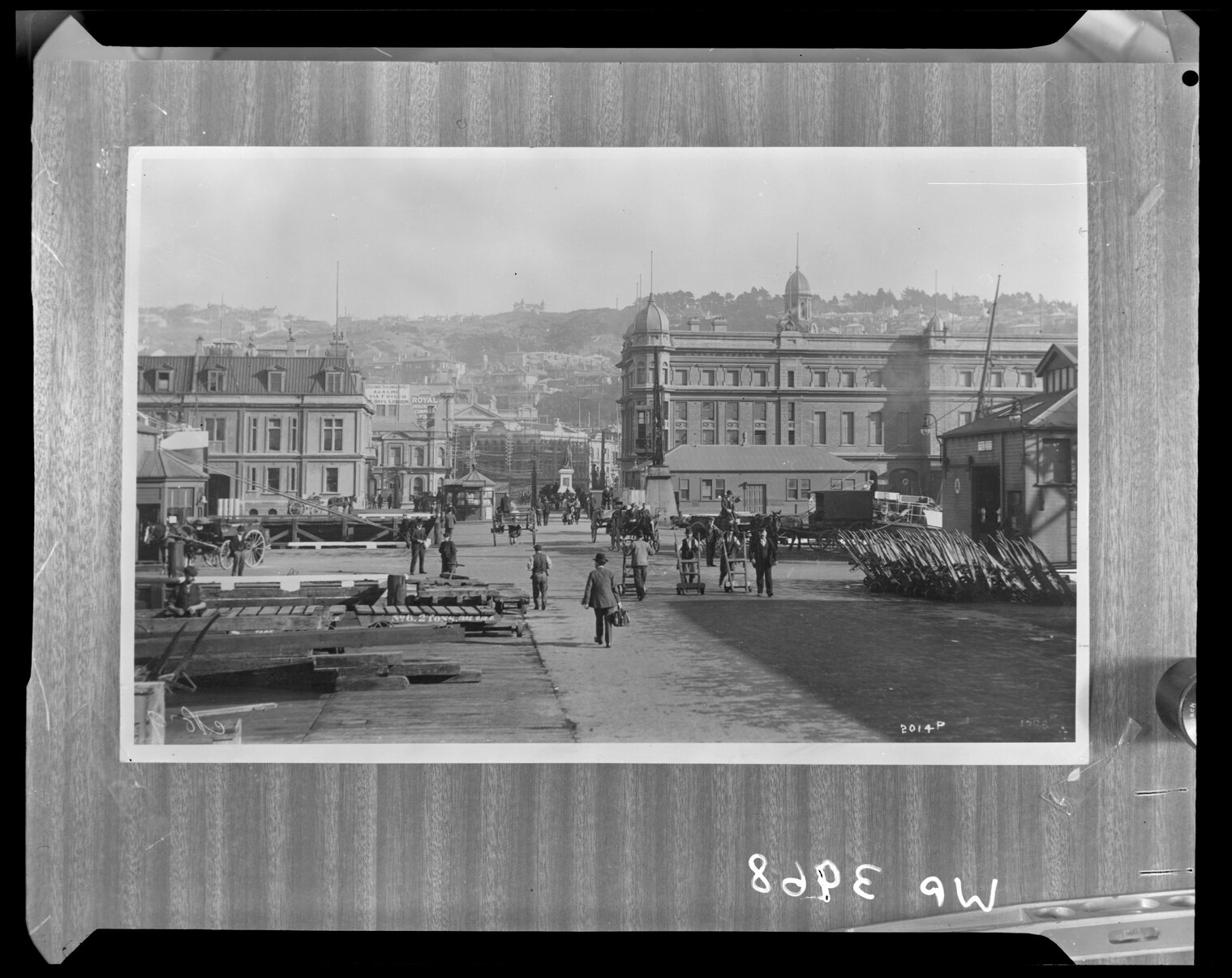 From Queens Wharf, looking towards Jervois Quay.