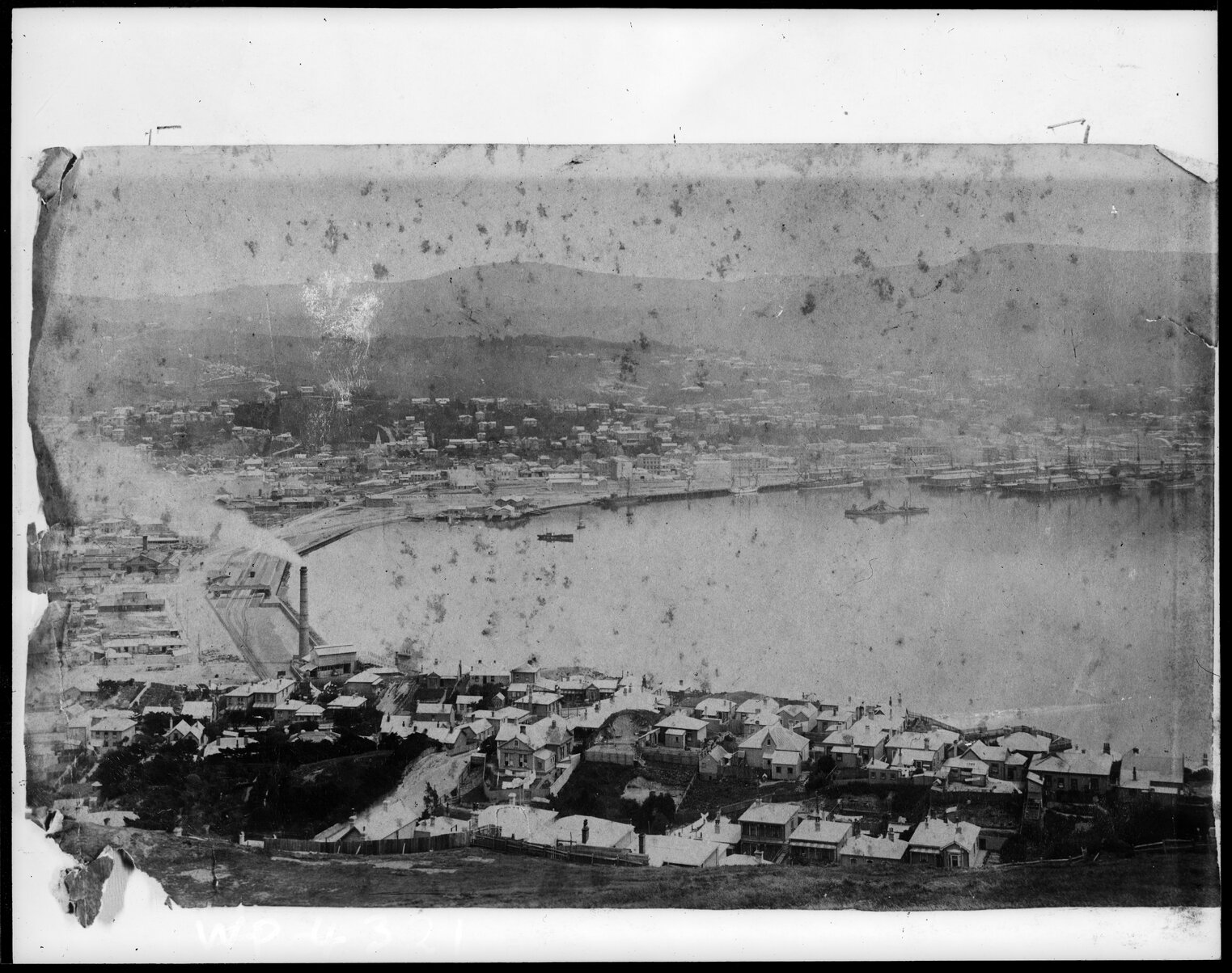 Te Aro Reclamation from Mount Victoria